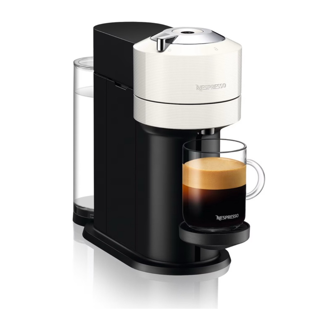 Nespresso Black and Cream Coffee Maker